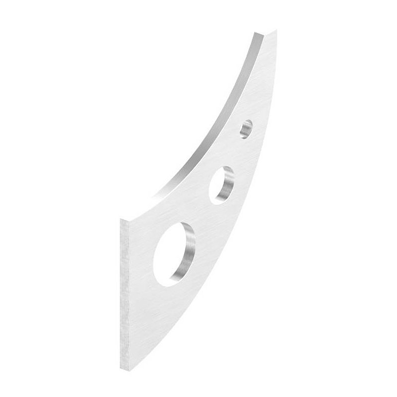 Handrail blade, 4mm thick, AISI304