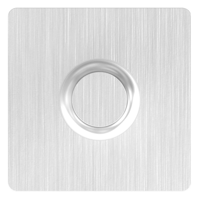 Stopfen mit Stift für Rohr 40 x 40 x 3,0mm, Höhe 80mm