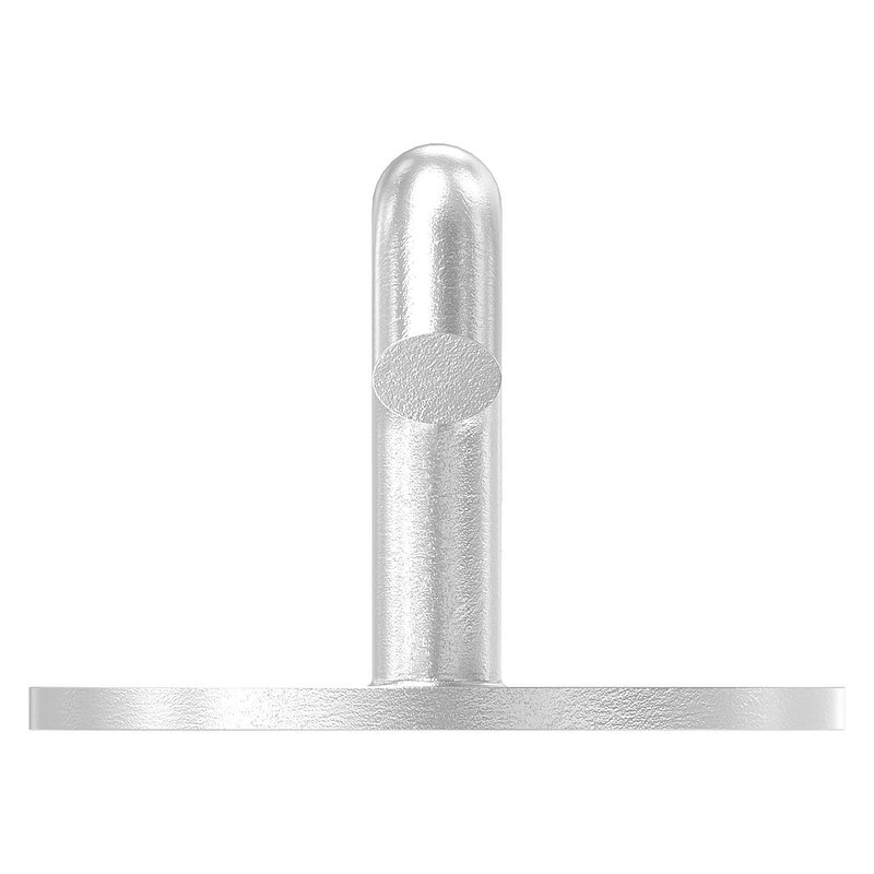 Fixing eye/hook with round plate AISI316