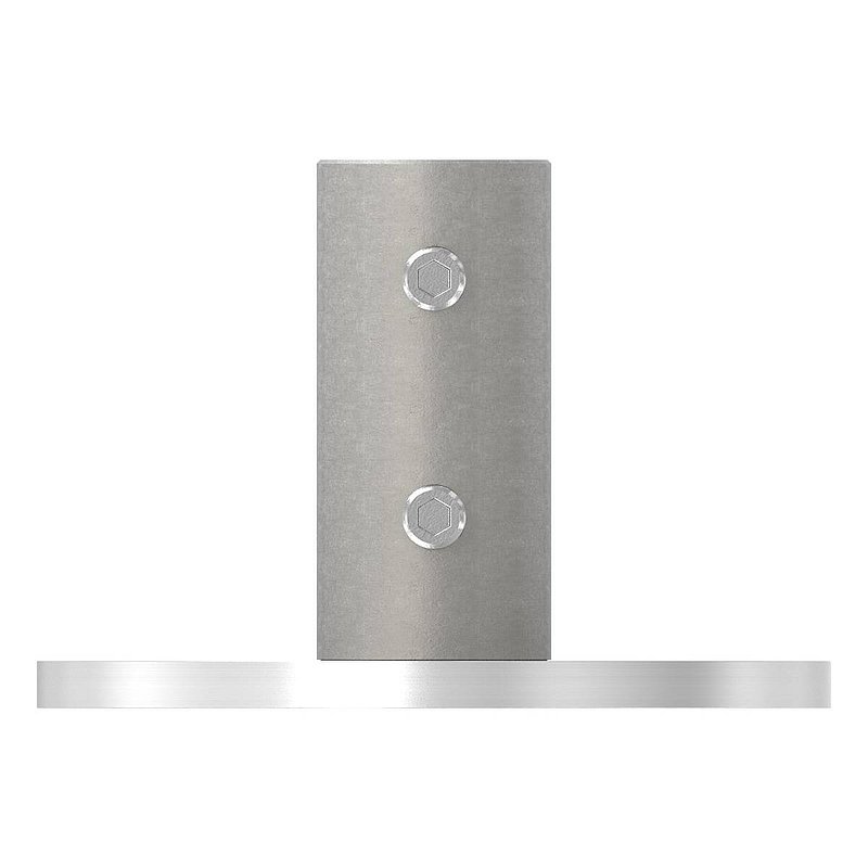 Wand- und Bodenanker, für Rohr 33,7x2,0mm, V2A
