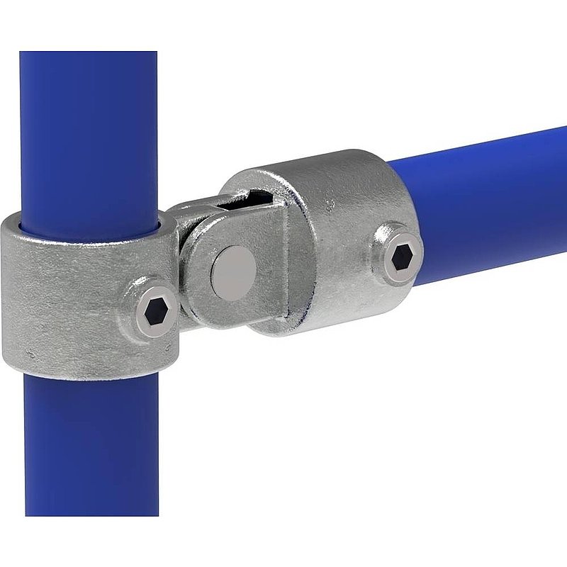 Verbinder, variabel, für Rohr Ø 42,4mm
