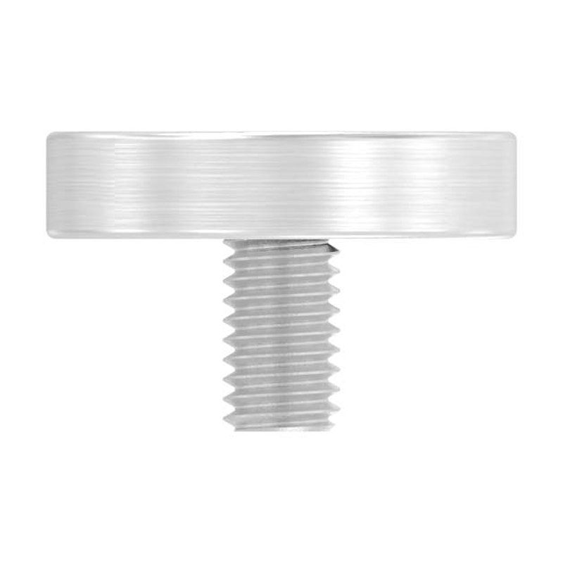 Handlaufanschlussplatte verstellbar, flach, V2A
