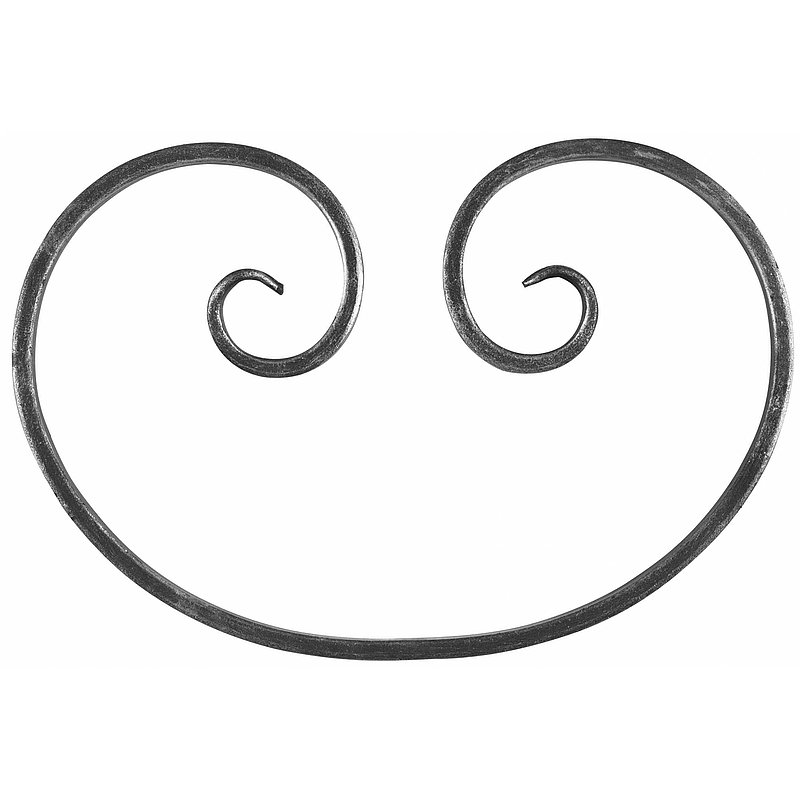 Volute en forme de C 16x8mm, 200x295mm