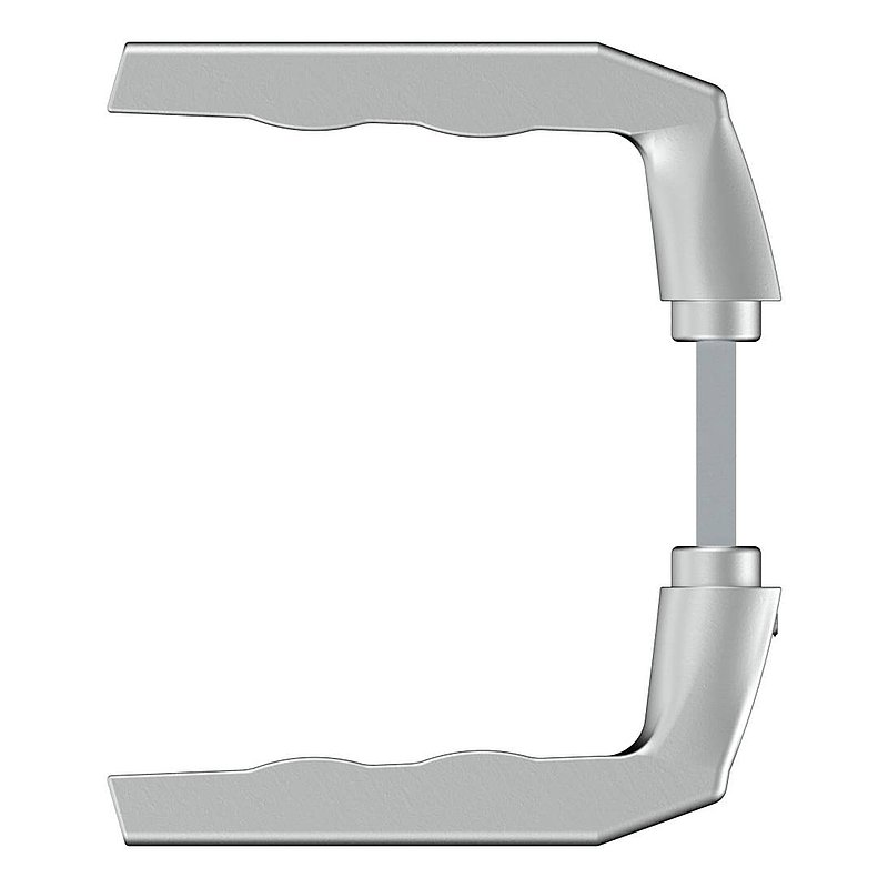 Pair of door handles