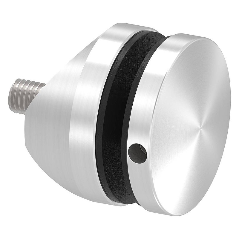 Glass point holder 52mm, connection: 48.3mm, AISI304