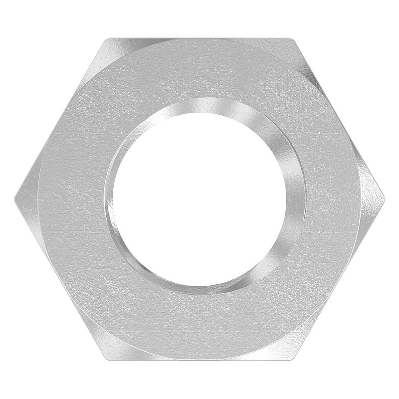 Écrou hexagonal M12 avec filetage à gauche, DIN 934, V2A