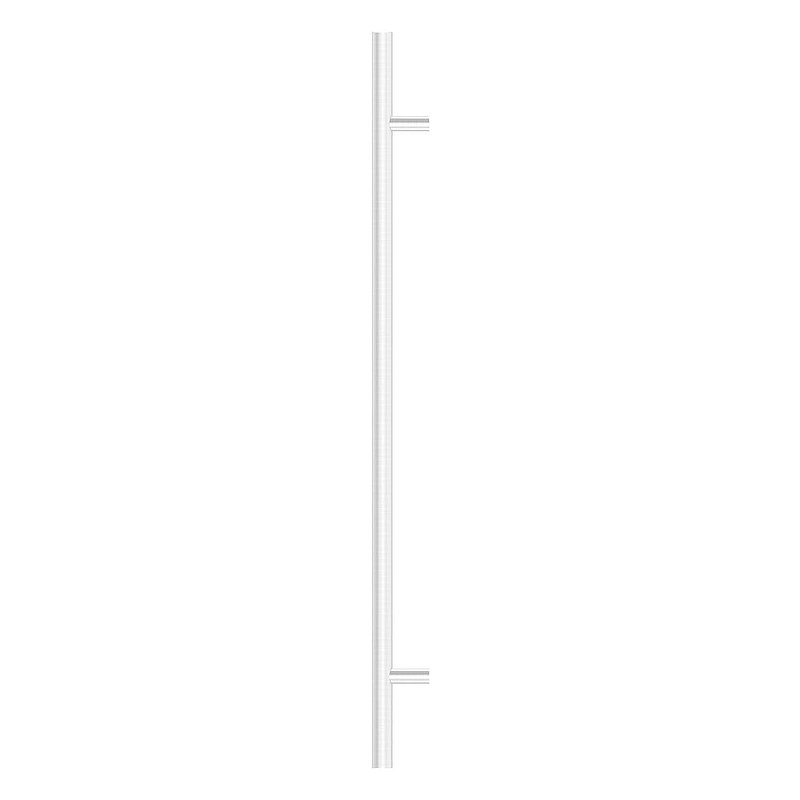 Push handle incl. holder straight with L: 1.2m, AISI304