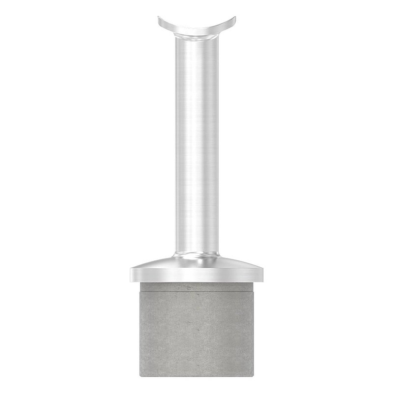 tube end plug 42,4x3,0mm with pin 14mm