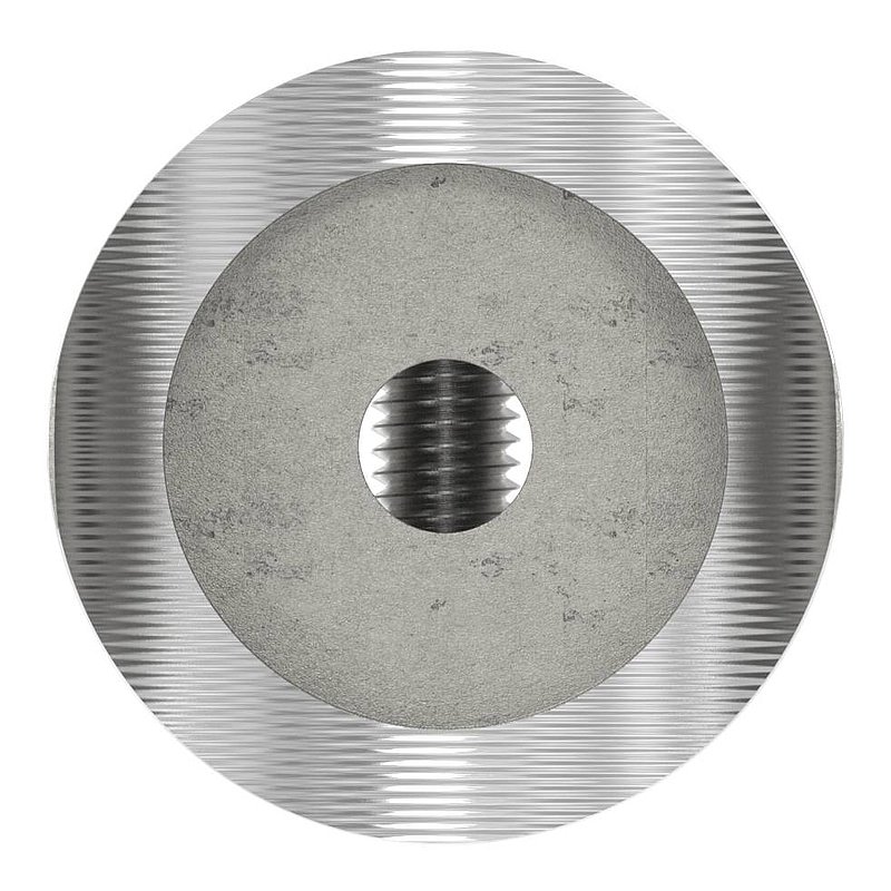 Anschlussstück 90°, Anschluss oben: 42,4mm, V2A