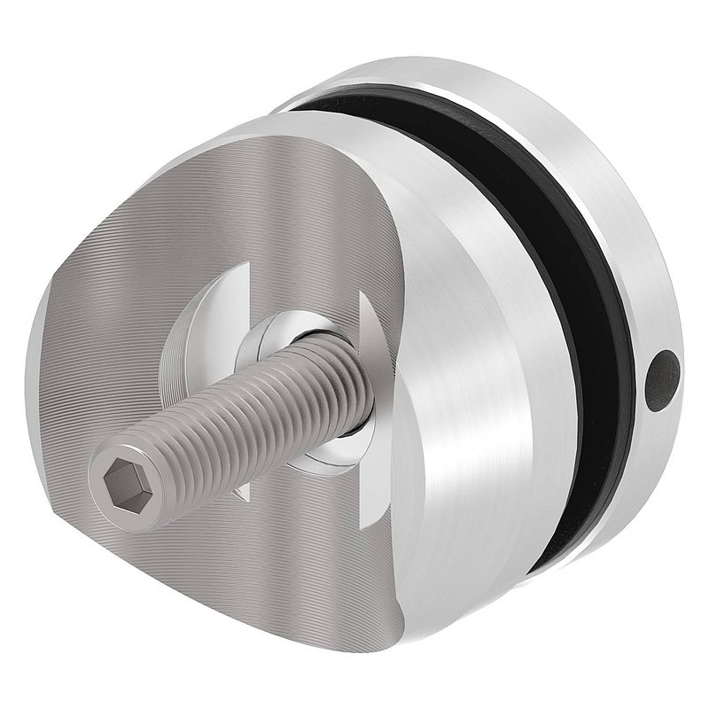 Glass point holder 52mm, connection: 42.4mm, AISI304