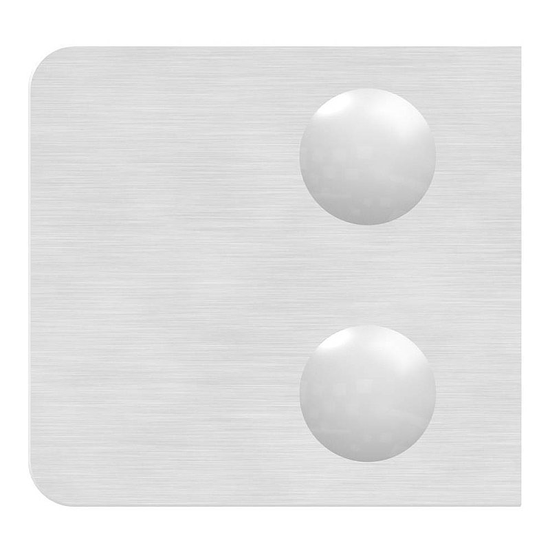 Glasklemme Mod. 31, Anschluss: 60,3mm, V4A