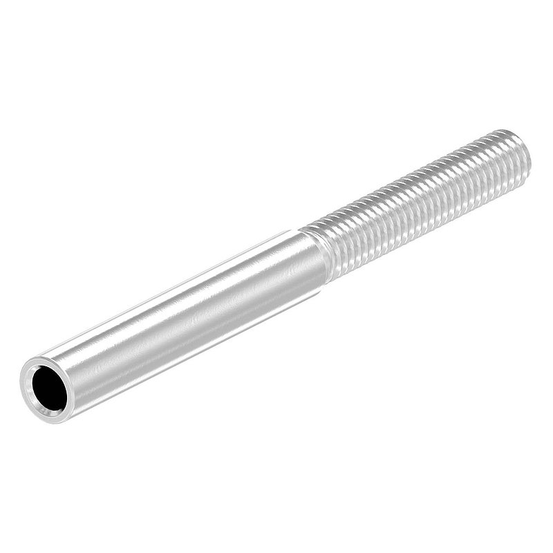 Gewindeterminal für Seil 4mm, V2A