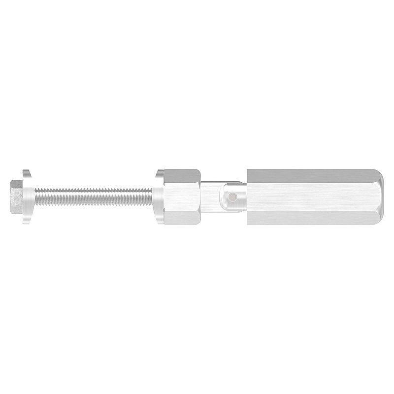 Gewindeterminal zur Selbstmontage, Seil 4mm, V2A
