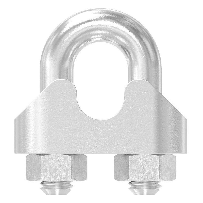 wire cable clips for rope 6mm, AISI316