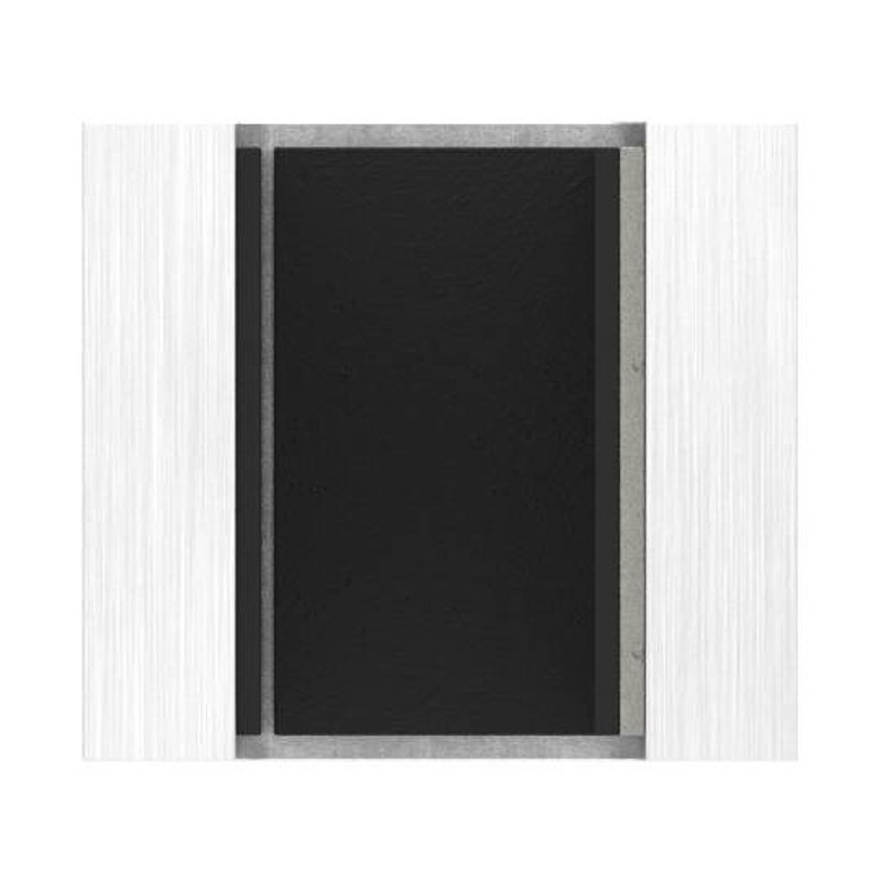 Pince à verre de liaison, pour verre ép. 12 - 12,76mm, orientable, V4A