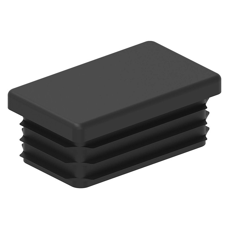 Bouchon plastique pour tube rectangulaire 50x30mm