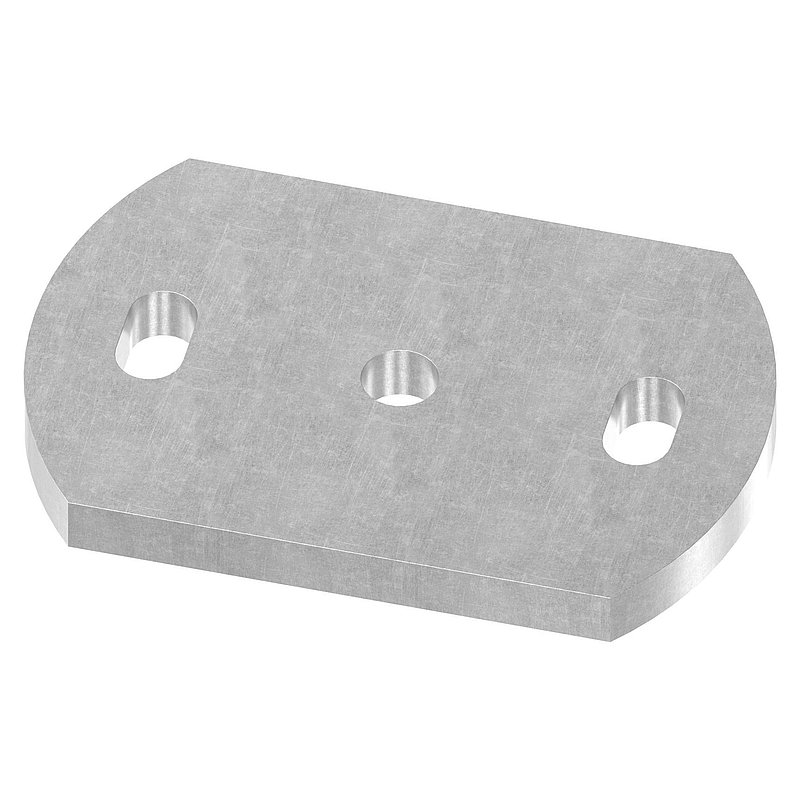 Plaque d'ancrage 120x80x10mm
