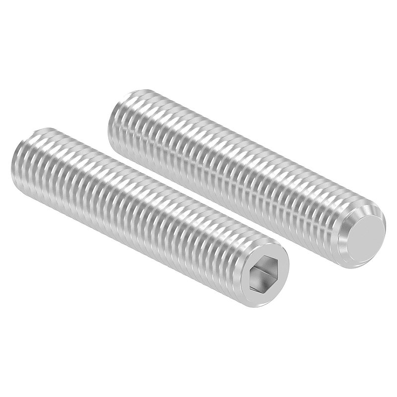 Grub screw M12x60, AISI304, DIN 913 / ISO 4026