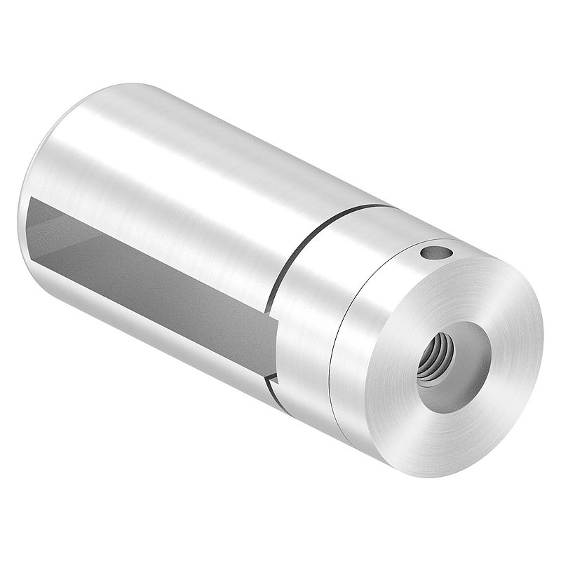 Brenk Grundhalter für Flachstäbe 50x8mm, V2A