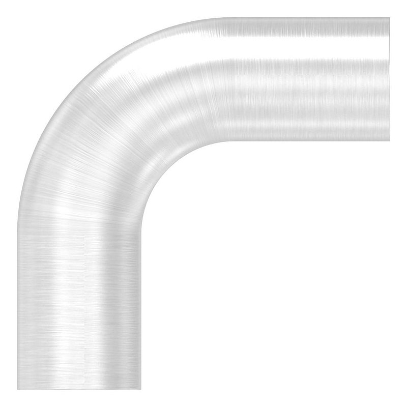 Round bar connector for Ø 10mm, 90°, AISI304