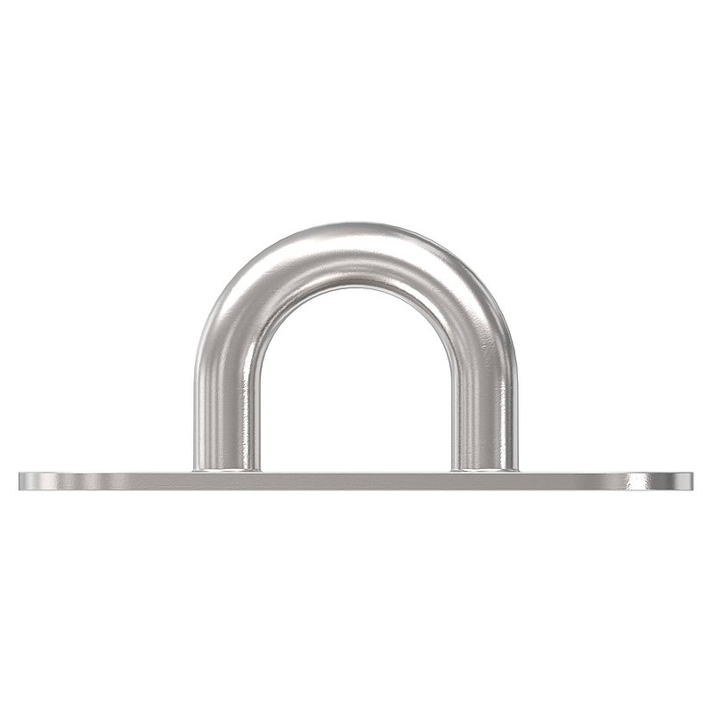 Befestigungsöse mit ovaler Platte V4A