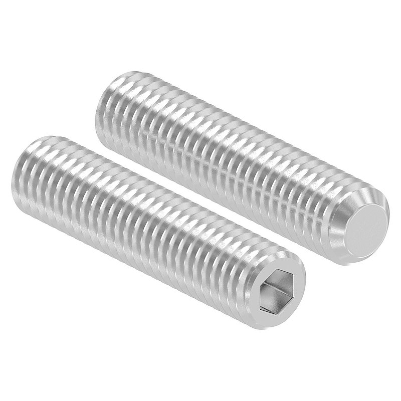 Gewindestift M8x35, V2A, DIN 913 / ISO 4026