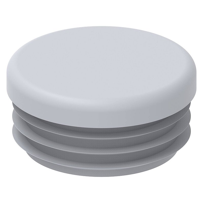 Kunststoffkappe für Rundrohr 33,7mm