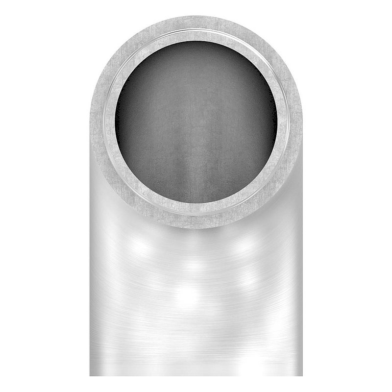 End bend 90° flat, for tube 33.7x2.0mm, AISI304