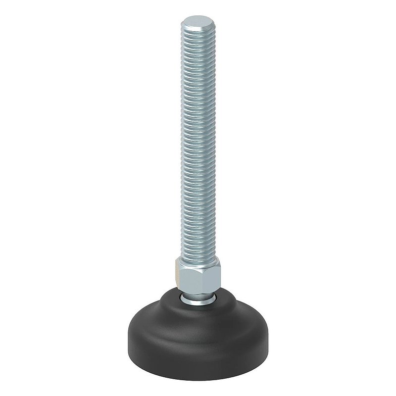 Heavy-duty machine foot M10x75