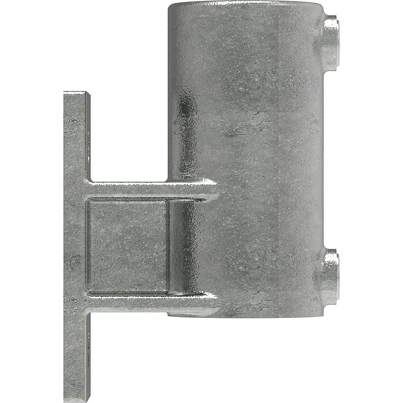 Support mural avec 2 trous de fixation, pour tube Ø 42,4mm