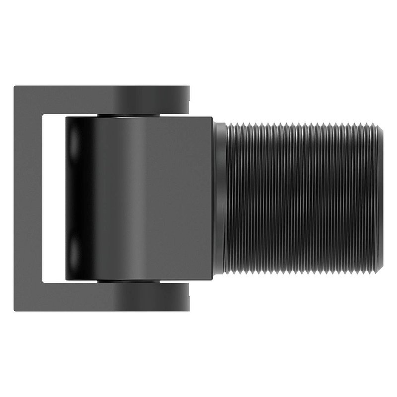 Self-closing hinge screwable without stop