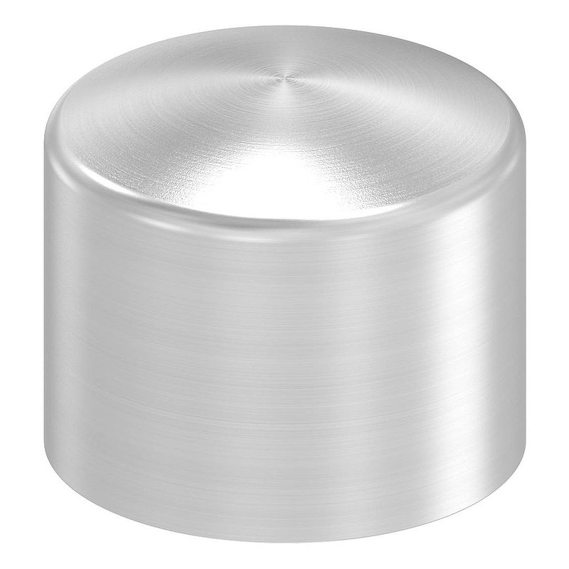Endkappe für 14mm Rundmaterial, V2A