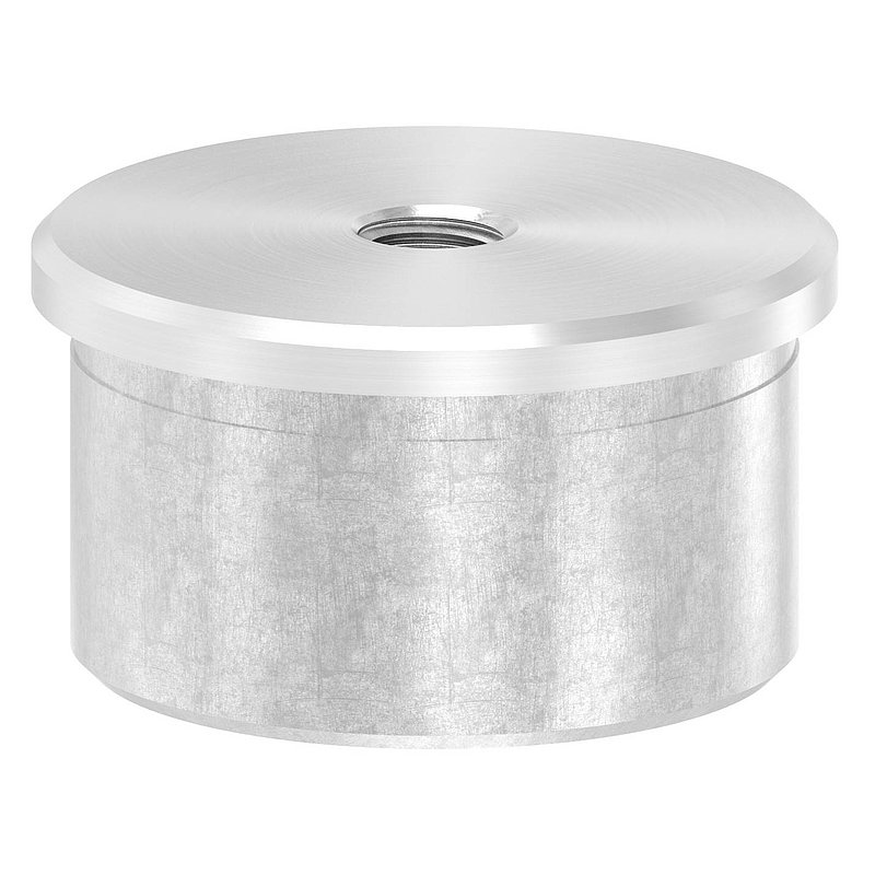 Terminaison de tube à coller avec M8 pour tube Ø 42,4x2,0mm, V2A