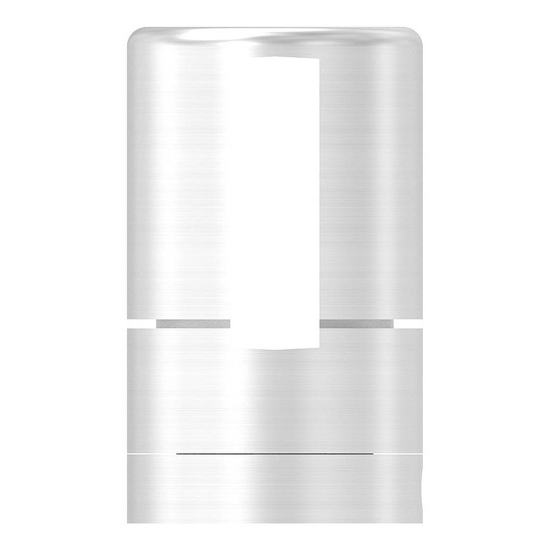 Brenk Grundhalter für Flachstäbe 30x8mm, ALU