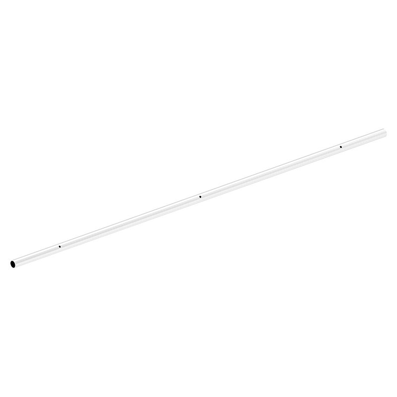 Rail de guidage pour portes coulissantes en verre, L: 1400mm, V2A