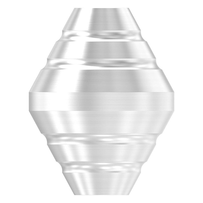 Decorative sleeve for 12mm round material, AISI304