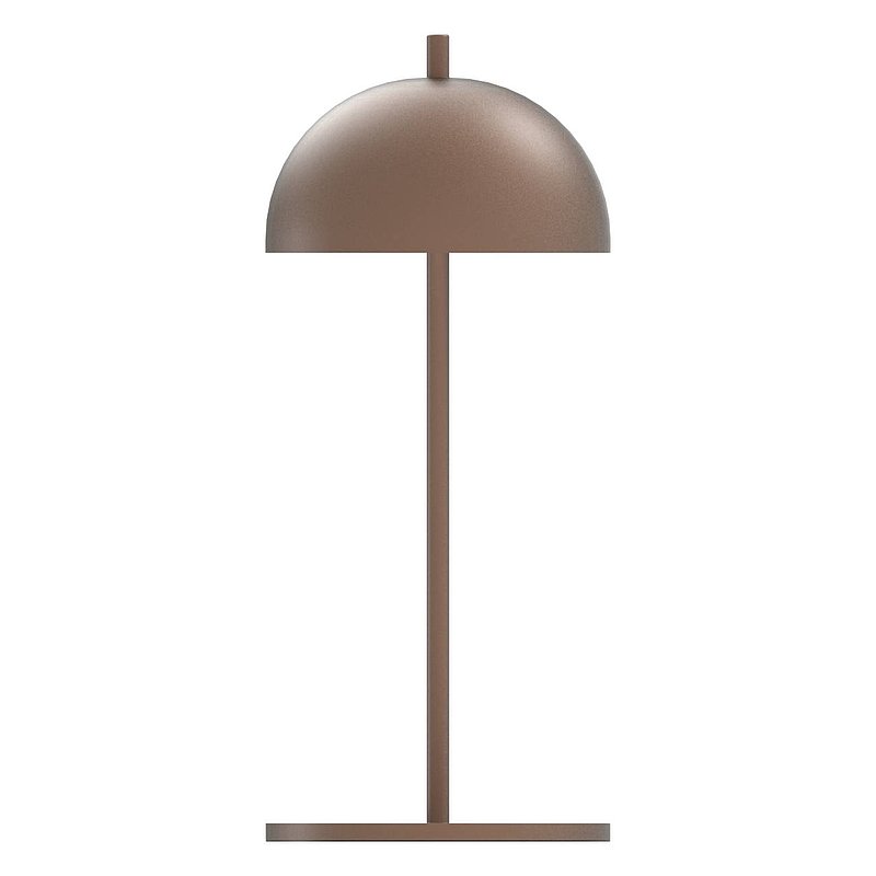 STALYS n°1 Sunset Oak: Rechargeable table lamp bronze in 28x12x12cm