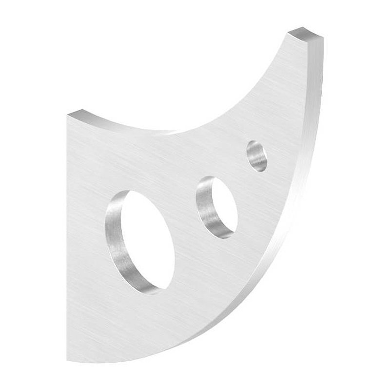 Handrail blade, 4mm thick, AISI304