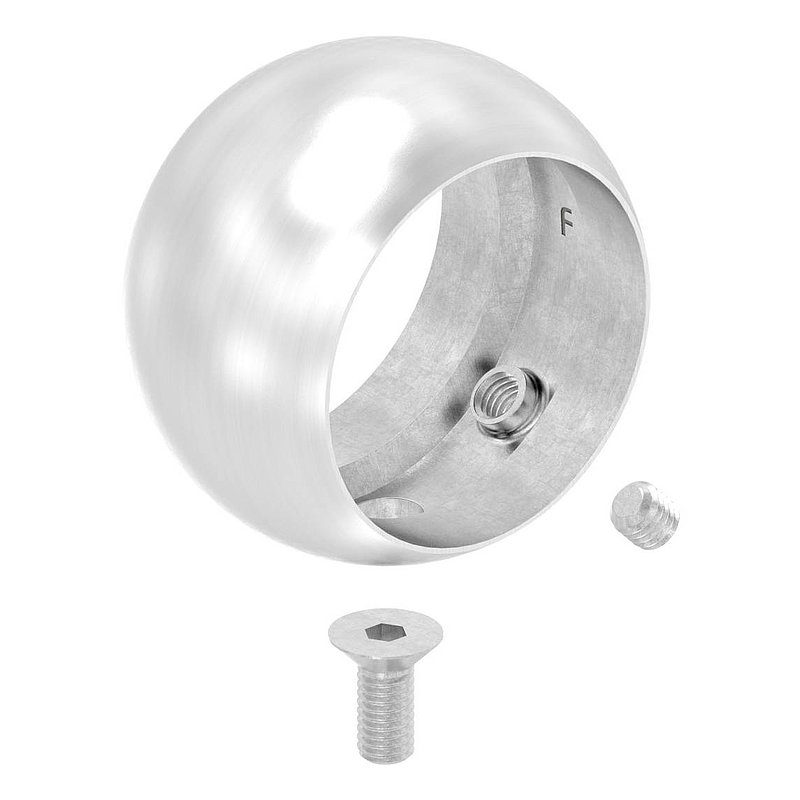 Kugelring für Handlaufhalter, 42,4mm, V4A