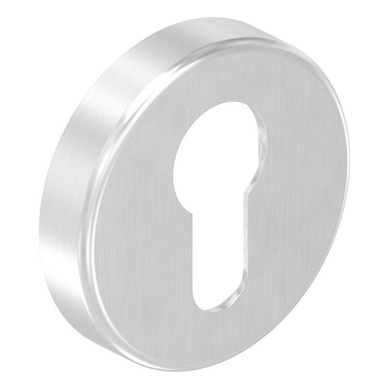 Rosace pour cylindre de porte, paire, V2A