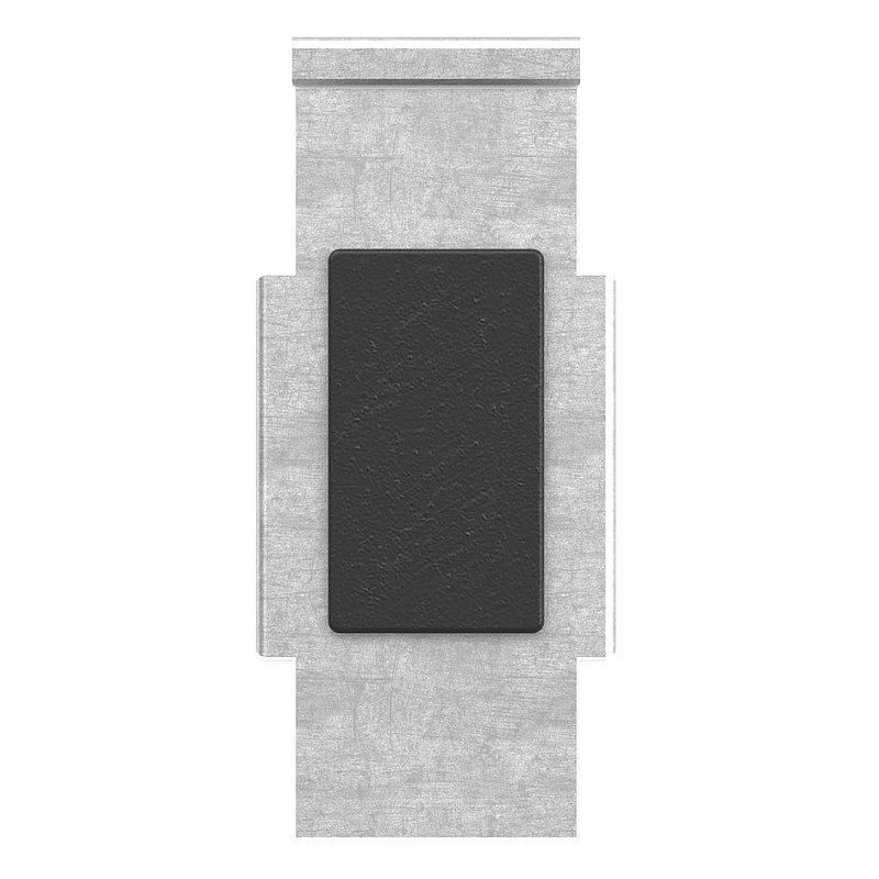 Sicherungsplatte für Mod. 31 , V2A