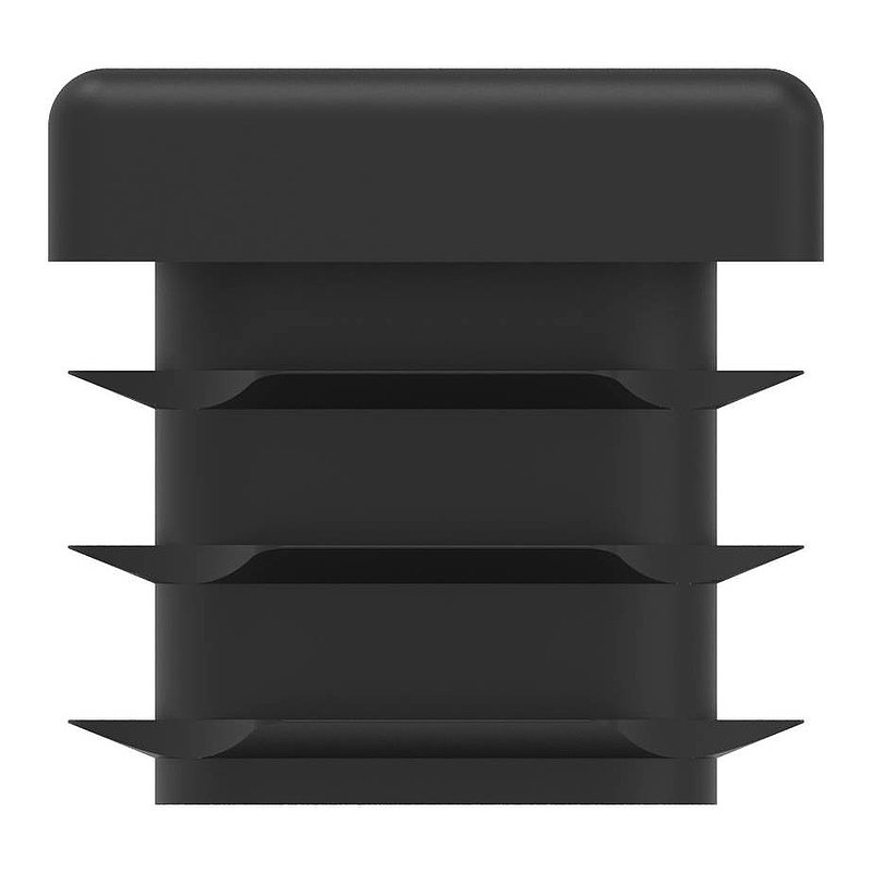 Bouchon plastique pour tube rectangulaire 40x20mm