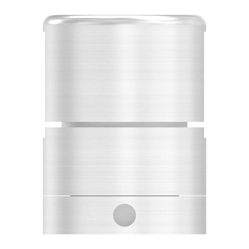 Brenk, support de base pour barreaux plats 20x6mm, ALU