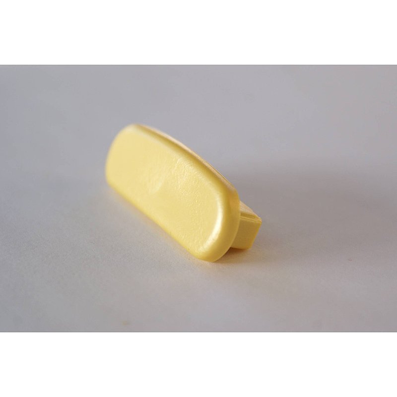 End cap for plastic handrail for 40x8mm, stratos yellow