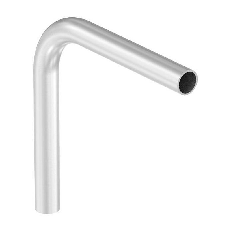 Tube bend 90°, made of tube 33.7x2.5mm, AISI304
