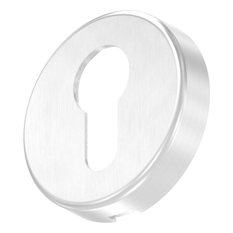 Rosace pour cylindre de porte, paire, V2A