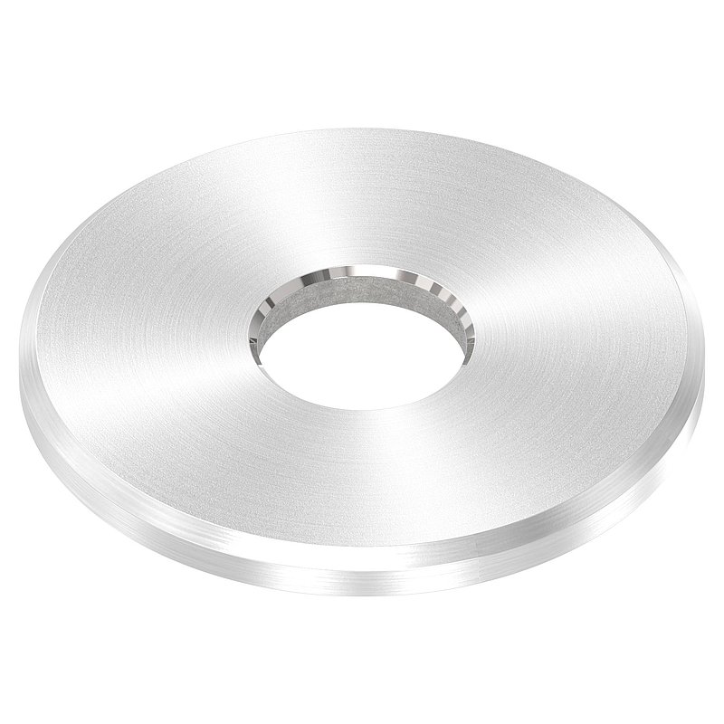 Beilagscheibe 40 x 3mm mit Fase, Bohrung 12,5mm