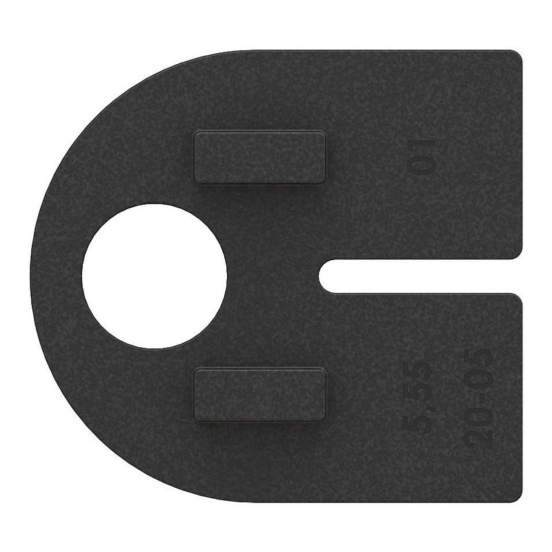 Gummi für Mod. 32, Blech 5mm