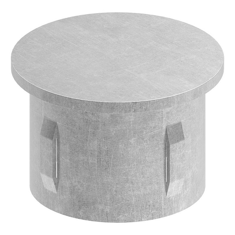 Stahleinschlagkappe, für Rohr 42,4mm