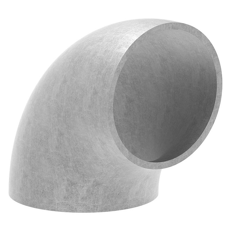 Schweißbogen 90°, 60,3 x 2,9mm, Bauart 2
